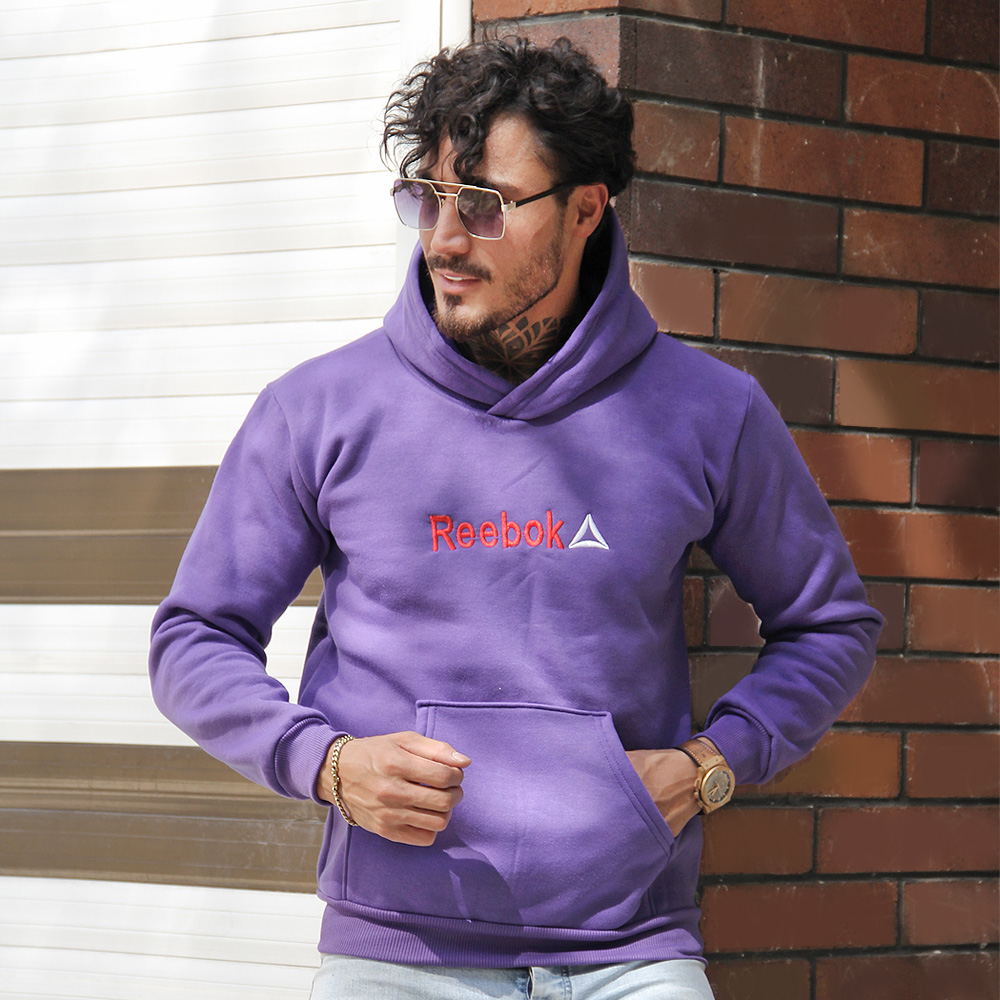 هودی مدل Reebok بنفش